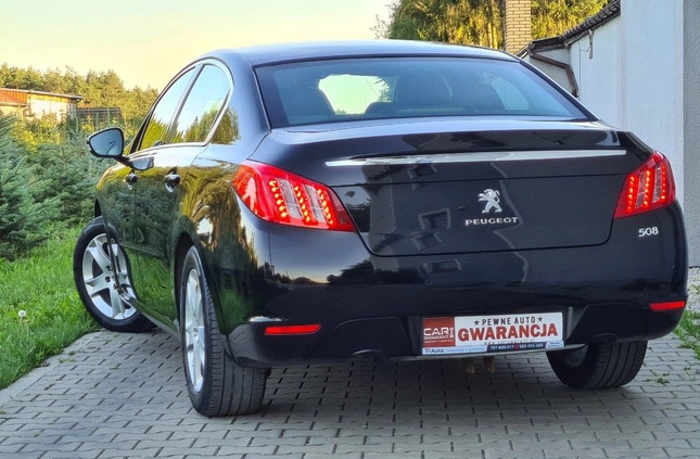 Peugeot 508 cena 29800 przebieg: 267000, rok produkcji 2011 z Sławno małe 704